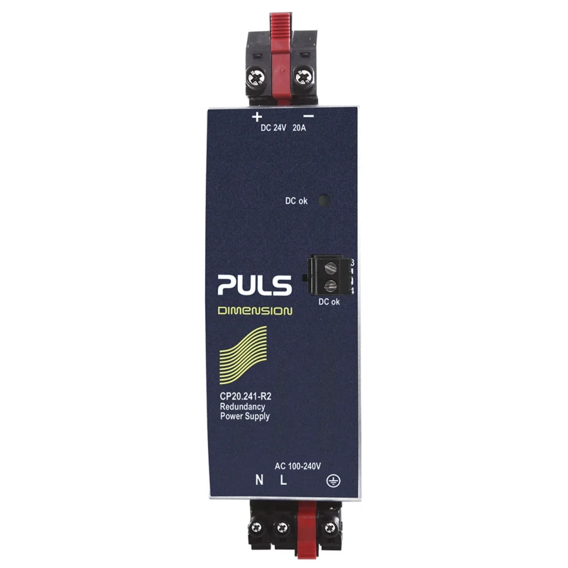 PULS Redundancy Module CP20.241-R2 DIN Rail 24VDC 20A for CP20.241 Series Power Supplies