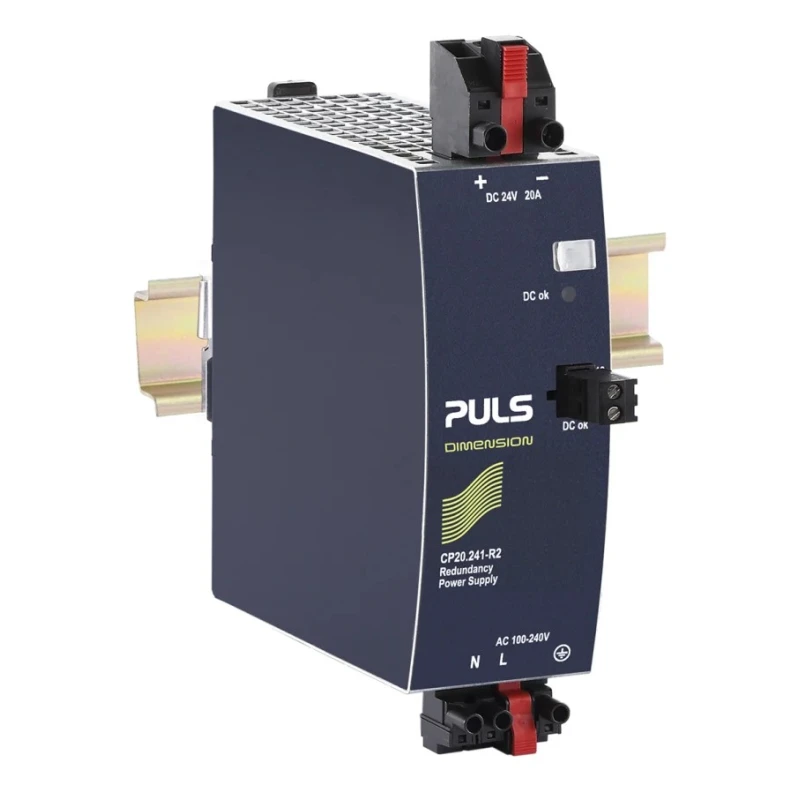 PULS Redundancy Module CP20.241-R2 DIN Rail 24VDC 20A for CP20.241 Series Power Supplies