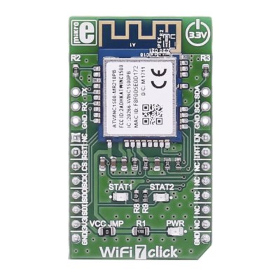 MikroElektronika WiFi 7 Click WiFi Development Kit, 2.4 GHz, SPI Interface, MIKROE-2046