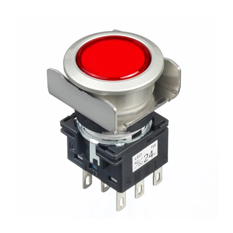 Idec Push Button Switch Flush Mount 30V DC LB6ML-A1T64R