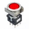 Idec Push Button Switch Flush Mount 30V DC LB6ML-A1T64R