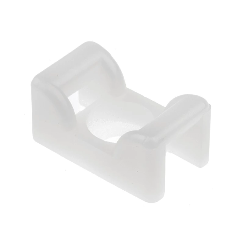 HellermannTyton Natural Cable Tie Mount, Nylon 66, 8 mm Cable Width, 14.5 mm x 25 mm, KR Series 151-24819 KR8G5-PA66-NA