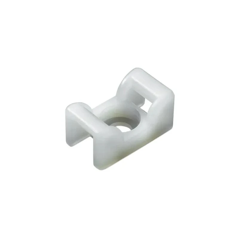 HellermannTyton Natural Cable Tie Mount, Nylon 66, 8 mm Cable Width, 14.5 mm x 25 mm, KR Series 151-24819 KR8G5-PA66-NA