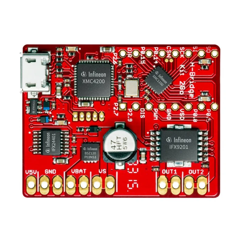 Infineon IFX9201SGAUMA1 DC Motor Driver IC, H-Bridge, 12-Pin DSO, Output Current 10A, 5V–36V