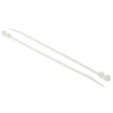 HellermannTyton Cable Tie, Inside Serrated, Polyamide 66, 215mm × 4.7mm, Natural, T50MR-PA66-NA 113-05019 T50MR-PA66-NA