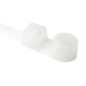 HellermannTyton Cable Tie, Inside Serrated, Polyamide 66, 215mm × 4.7mm, Natural, T50MR-PA66-NA 113-05019 T50MR-PA66-NA