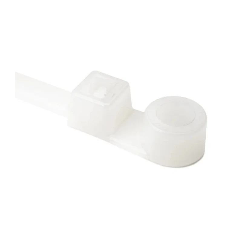 HellermannTyton Cable Tie, Inside Serrated, Polyamide 66, 215mm × 4.7mm, Natural, T50MR-PA66-NA 113-05019 T50MR-PA66-NA