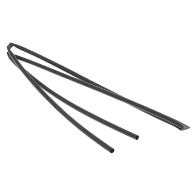 TE Connectivity Heat Shrink Tubing Black Polyolefin 4.8 mm Sleeve Diameter, 1.2 m Length, 2:1 Shrink Ratio RNF-100-3/16-0-STK