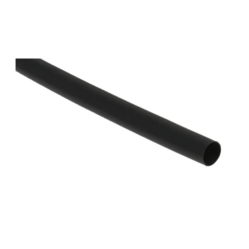 TE Connectivity Heat Shrink Tubing Black Polyolefin 4.8 mm Sleeve Diameter, 1.2 m Length, 2:1 Shrink Ratio RNF-100-3/16-0-STK