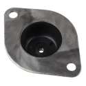 RS PRO Square M10 Anti-Vibration Mount, Screw with 140 kg Compression, 136 mm OD, 40 mm Height 171-2644