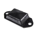 RS PRO Rectangular M12 Anti-Vibration Mount Rubber Mild Steel 156mm OD 37mm H 100°C 171-2663
