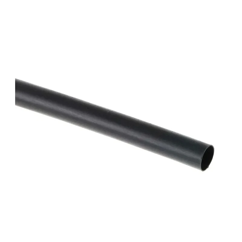 RS PRO Heat Shrink Tubing, Black, 6.4 mm Sleeve Diameter, 1.2m Length, Polyolefin, 2:1 Ratio CGPT-6.4/3.2-0-STK