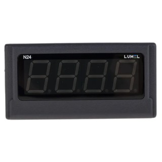 Lumel N24-S140000E0 LED Digital Panel Multifunction Meter, 0–20 mA, 92 x 45 mm, 4-Digit Display