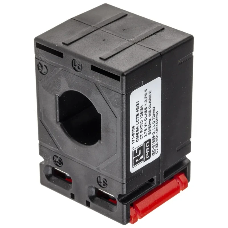 RS PRO Current Transformer 125A 21mm Bore 5A Secondary 171-8756