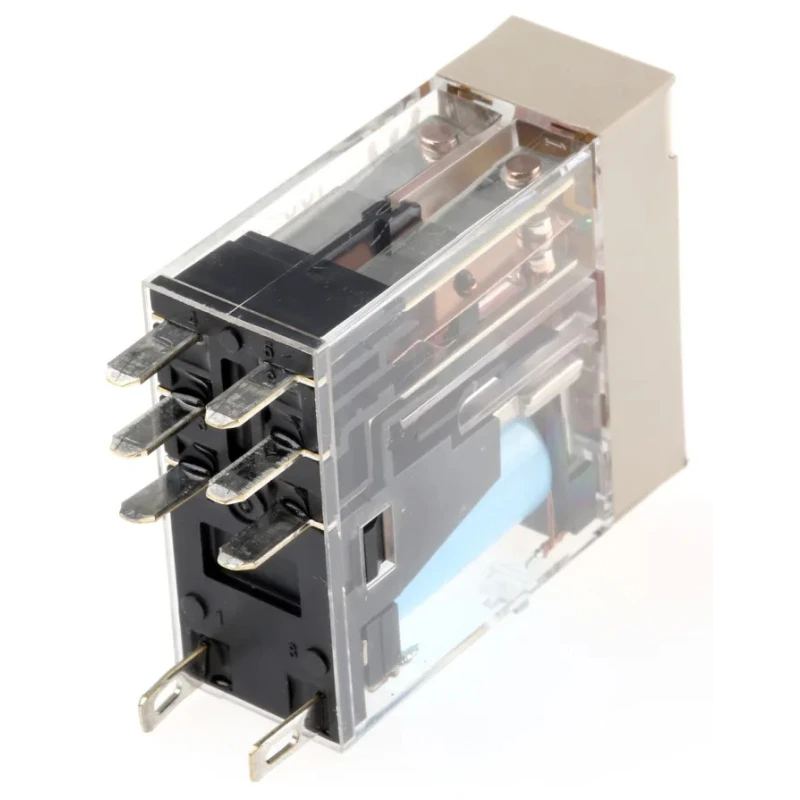 Omron Power Relay DPDT 48V DC Coil 5A Switching Current Solder Terminal G2R-2-SN 48VDC (S)
