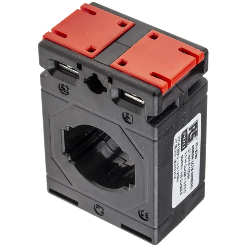RS PRO Current Transformer 100A 21mm Bore 171-8765, Wire Terminal, 5A Secondary, Class 1 Accuracy