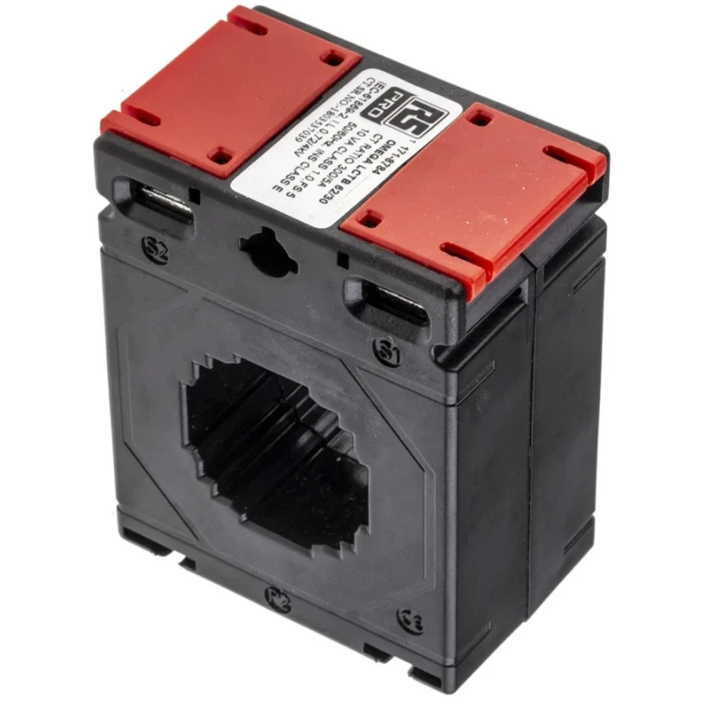 RS PRO LCT Series Current Transformer 300A 5A Sealable Terminal Cover 21mm Bore IEC 61869-1 171-8784