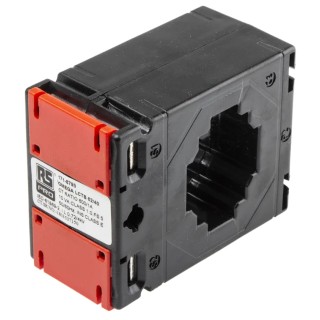 RS PRO Current Transformer 7500A Primary, 1A/5A Secondary, 40mm Bore, Square Polycarbonate Case, Model 171-8793