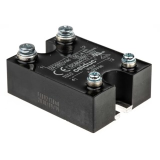 Celduc SC8 Series Solid State Relay 50A, Panel Mount, 520Vrms Load, 30V DC Control SC864110