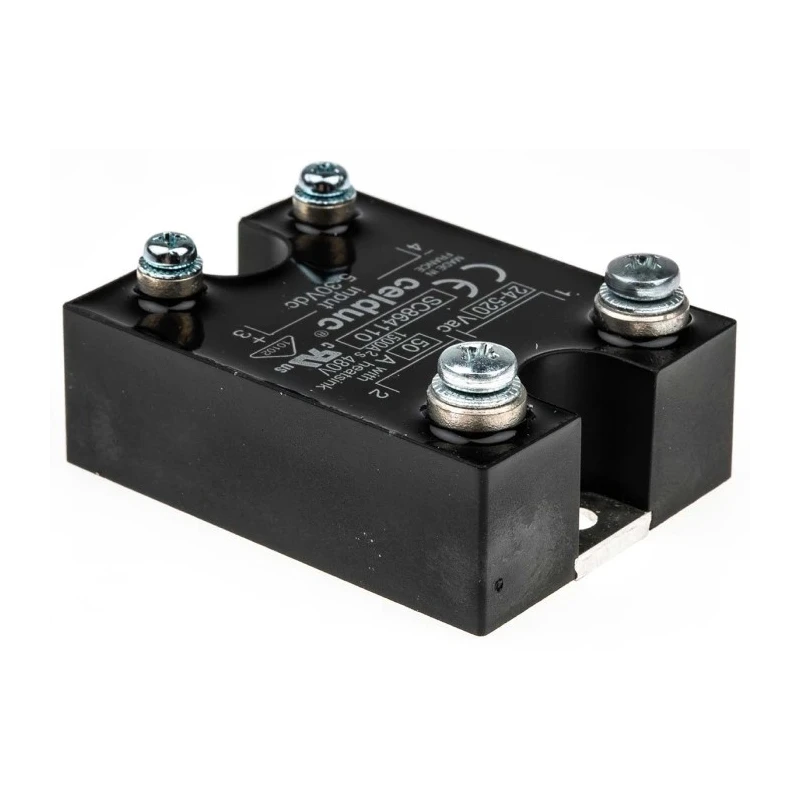 Celduc SC8 Series Solid State Relay 50A, Panel Mount, 520Vrms Load, 30V DC Control SC864110