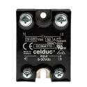 Celduc SC8 Series Solid State Relay 50A, Panel Mount, 520Vrms Load, 30V DC Control SC864110