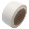 RS PRO White Polyvinyl Chloride Hazard Tape 33m Length, 50mm Width, 0.14mm Thickness, Rubber Resin Adhesive 171-9697