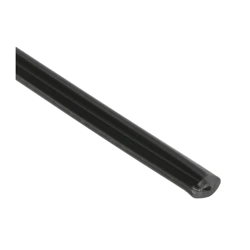 TE Connectivity Black Polyolefin Edge Protection Strip, Adhesive, 1.2 m Length, 3.4 mm Width, 6 mm RAYRIM-NR7-0-RS-170-6147