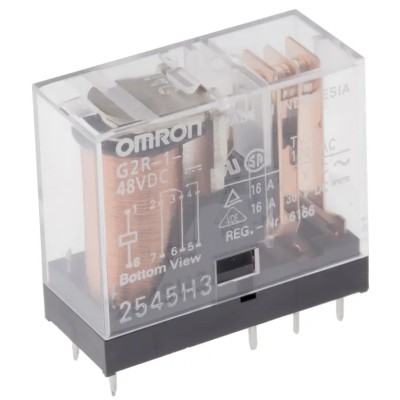 Omron PCB Power Relay 48V DC Coil 16A SPDT G2R-1-E DC48