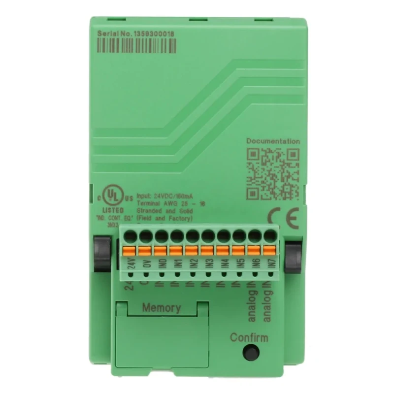 Phoenix Contact PLC Logic Standalone Controller SAM2, PLC-V8C/PT-24DC Series, 16 I/O, 24V DC