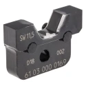 Harting InduCom Crimp Die Coaxial Type, Hex Size 10 mm, Insulated, Black 61030000174