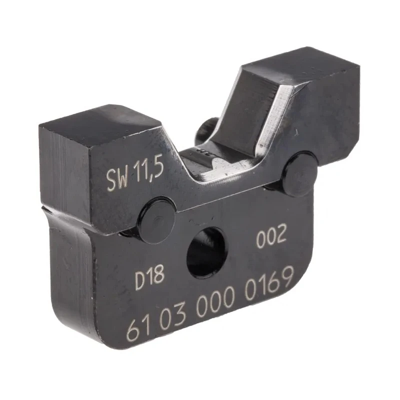 Harting InduCom Crimp Die Coaxial Type, Hex Size 10 mm, Insulated, Black 61030000174