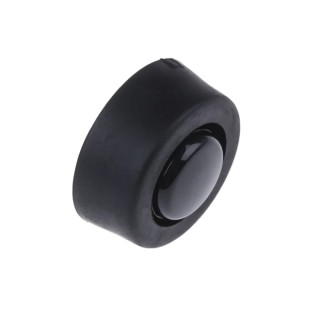 RS PRO Round Anti-Vibration Mount Rubber Foot, 15 mm Outside Diameter, 6 mm Height, Screw Mount 172-0876