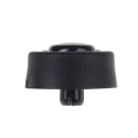 RS PRO Round Anti-Vibration Mount Rubber Foot, 15 mm Outside Diameter, 6 mm Height, Screw Mount 172-0876
