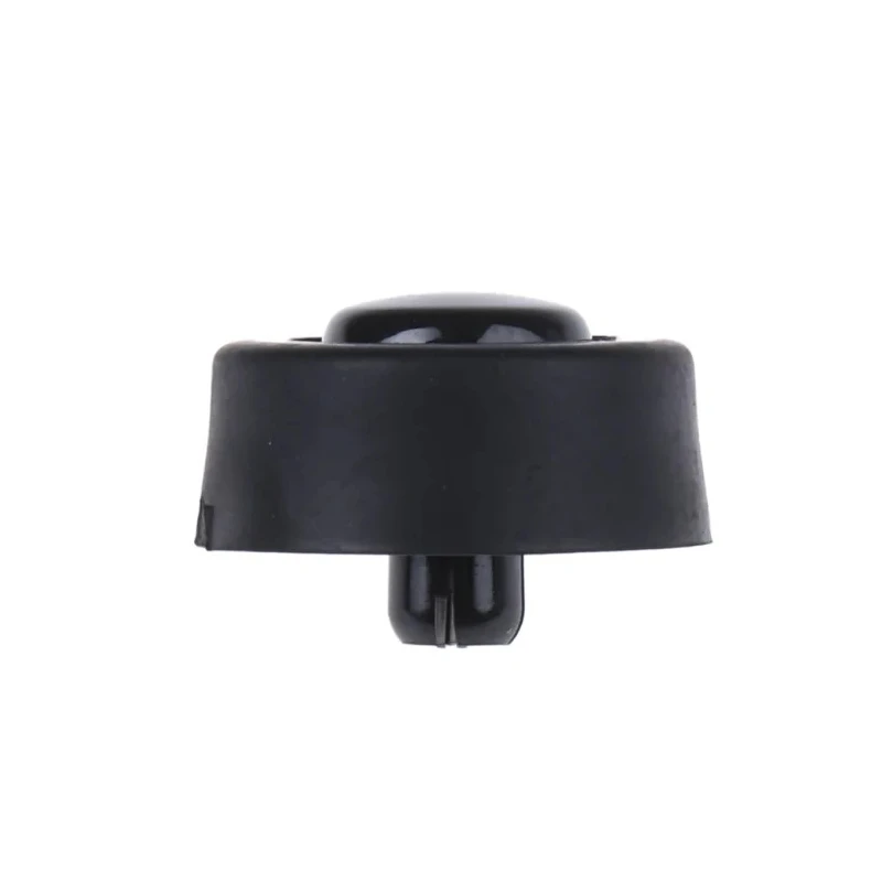 RS PRO Round Anti-Vibration Mount Rubber Foot, 15 mm Outside Diameter, 6 mm Height, Screw Mount 172-0876