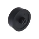 RS PRO Round Anti-Vibration Mount Rubber Foot, 15 mm Outside Diameter, 6 mm Height, Screw Mount 172-0876