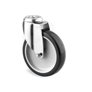 Tente Swivel Castor 60 kg Capacity 75 mm Polyurethane Wheel Plain Bearing 1470PAO075P30-11