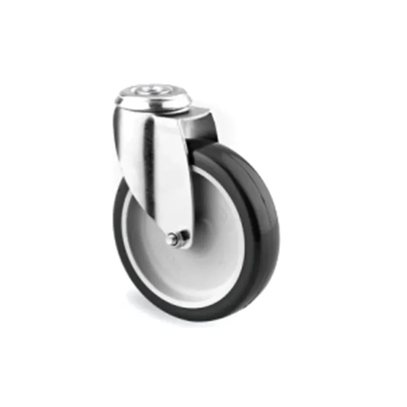Tente Swivel Castor 60 kg Capacity 75 mm Polyurethane Wheel Plain Bearing 1470PAO075P30-11