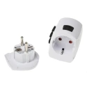 SKROSS Travel Adapter, World Dual USB, Australia, USA, Switzerland, UK, Pro Light, 250V, 6.3A, 1575W SKR-0084