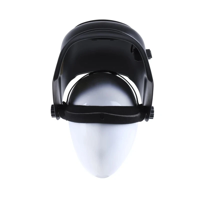 Portwest Auto-Darkening Welding Helmet CR2032, Lithium-Manganese Button Cell, Adjustable Headband, Silver