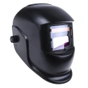Portwest Auto-Darkening Welding Helmet CR2032, Lithium-Manganese Button Cell, Adjustable Headband, Silver