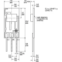 Honeywell Hall Effect Sensor Flat Body, Ratiometric Output, Through Hole, Threaded Barrel, Probe Mounting, 12.6V, 30mA SS94A1
