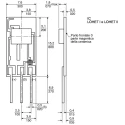 Honeywell Hall Effect Sensor Flat Body, Ratiometric Output, Through Hole, Threaded Barrel, Probe Mounting, 12.6V, 30mA SS94A1