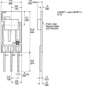 Honeywell Hall Effect Sensor Flat Body, Ratiometric Output, Through Hole, Threaded Barrel, Probe Mounting, 12.6V, 30mA SS94A1