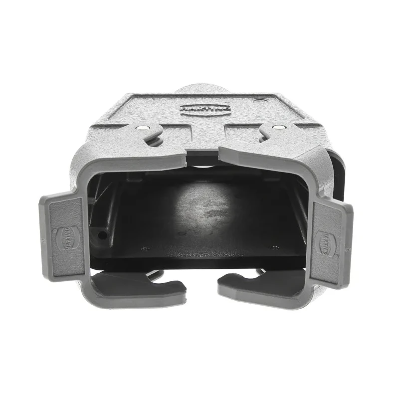HARTING Han B Heavy Duty Power Connector Hood, 2 Lever, IP65, Die Cast Aluminium, 16B, Top Cable Entry, 09300160730