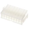 Molex Mini-Fit Jr Male Connector Housing 4.2mm Pitch 16 Way 2 Row Straight Panel Mount Nylon 39-01-2161