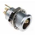 RS PRO Circular Connector, 2 Contacts, Panel Mount, 14 mm, Socket, Female, IP50, Solder, 15A ERN.1S.302.CLL