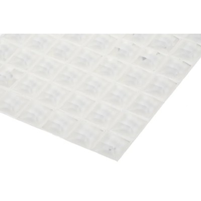 RS PRO Square Polyurethane Self-Adhesive Feet, Square, 20.6mm Diameter, 7.6mm Thickness, FSQ821, 173-5957