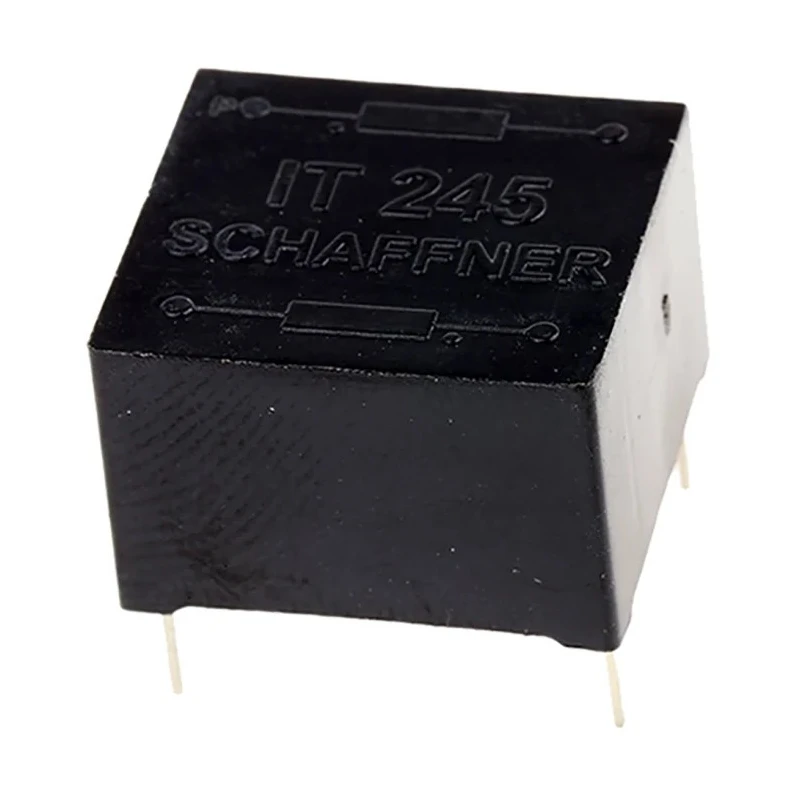 Schaffner Through Hole Pulse Transformer, 8 mH, 3A, 1:1 Turns Ratio, 8kV Isolation, IT245