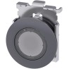 Siemens SIRIUS ACT Clear Momentary Push Button Switch, 30 mm Cutout, Round, IP69K/IP67/IP66, Plastic, 3SU1061-0JB70-0AA0