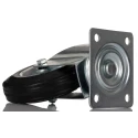 Tente Swivel Castor 100 kg Capacity 125 mm Solid Rubber Wheel Pressed Steel Frame Roller Bearing 3370DVR125P62